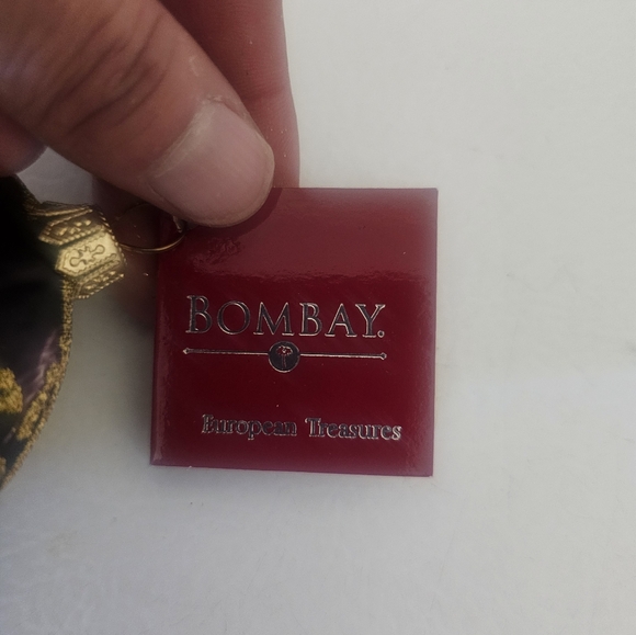 Bombay Holiday European Treasures Blown Glass Santa NWT - Picture 6 of 6